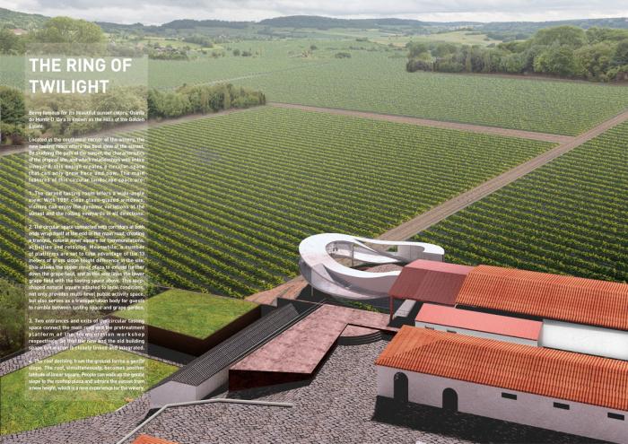 BIM建筑|暮光之环：葡萄牙 MONTE D\'OIRO酒庄品酒空间设计 / PL-T平时建筑事务所