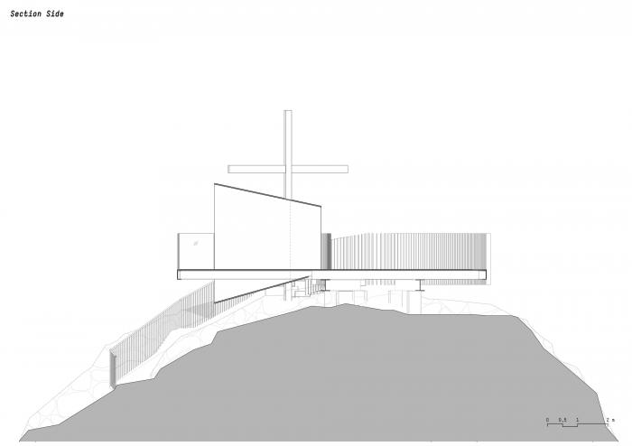 BIM建筑|奥茨山巅观景台 / noa*