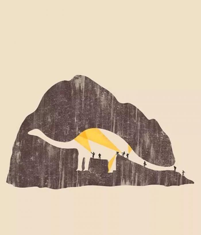 BIM建筑|40例正负形海报设计