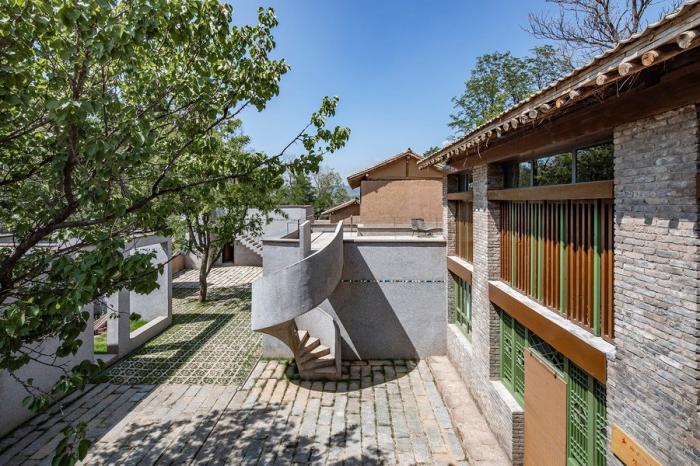 BIM建筑|太岳院子——造币局民宿 / 三文建筑