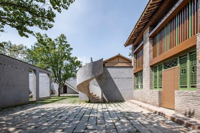 BIM建筑|太岳院子——造币局民宿 / 三文建筑