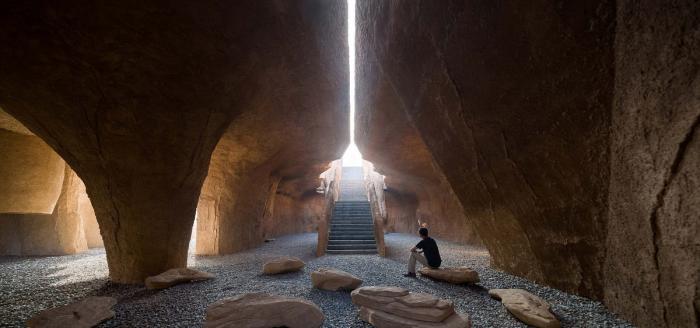 BIM建筑|2019二青会圣火采集点 / URBANUS 都市实践