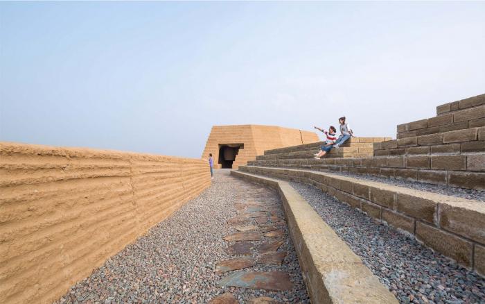 BIM建筑|2019二青会圣火采集点 / URBANUS 都市实践