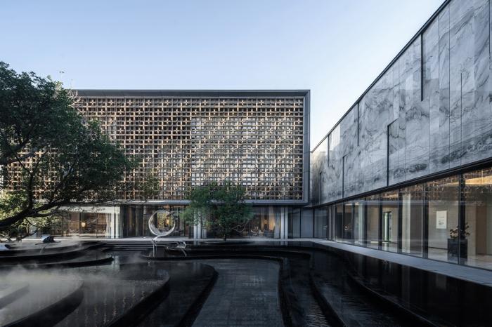 BIM建筑|关于建筑中在地文化属性的诠释与传递：金地·江山风华城市艺术中心 / PTA上海柏涛