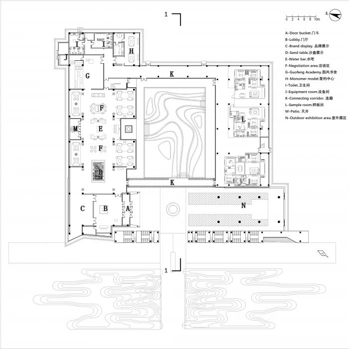 BIM建筑|关于建筑中在地文化属性的诠释与传递：金地·江山风华城市艺术中心 / PTA上海柏涛