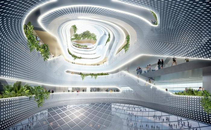 BIM建筑|中兴通讯深圳总部方案：“深圳潮” / 奥雷·舍人事务所