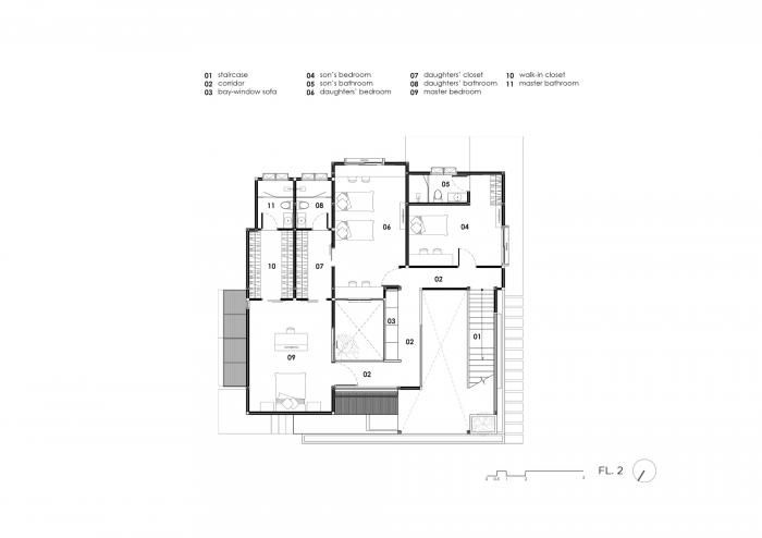 BIM建筑|泰国“积木”住宅 / TOUCH 建筑事务所