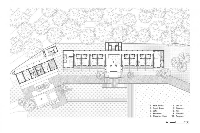 BIM建筑|勤勇小学民宿 / 旭可建筑