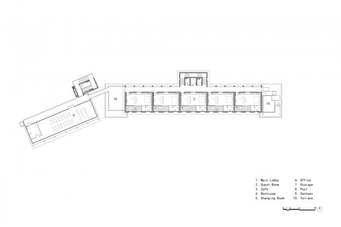 BIM建筑|勤勇小学民宿 / 旭可建筑