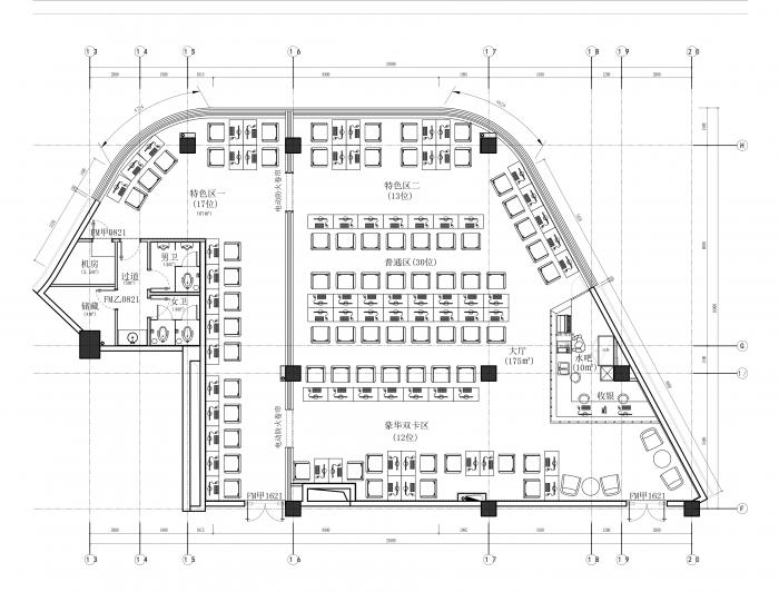 BIM建筑|星空网咖 / 平介设计