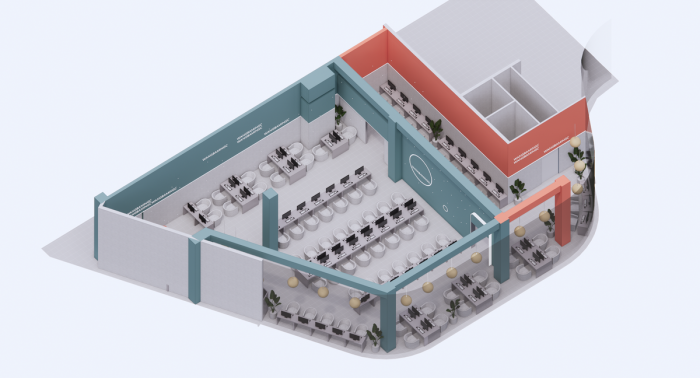 BIM建筑|星空网咖 / 平介设计