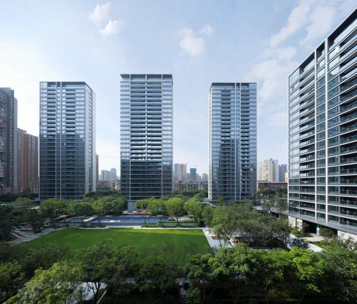 BIM建筑|无序中的秩序 ，重庆绿城蘭园 / gad