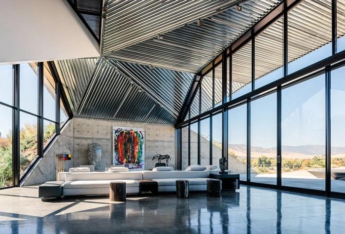 BIM建筑|美国西部荒漠中的“变形器”住宅 / OPA