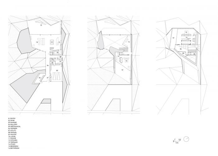 BIM建筑|美国西部荒漠中的“变形器”住宅 / OPA