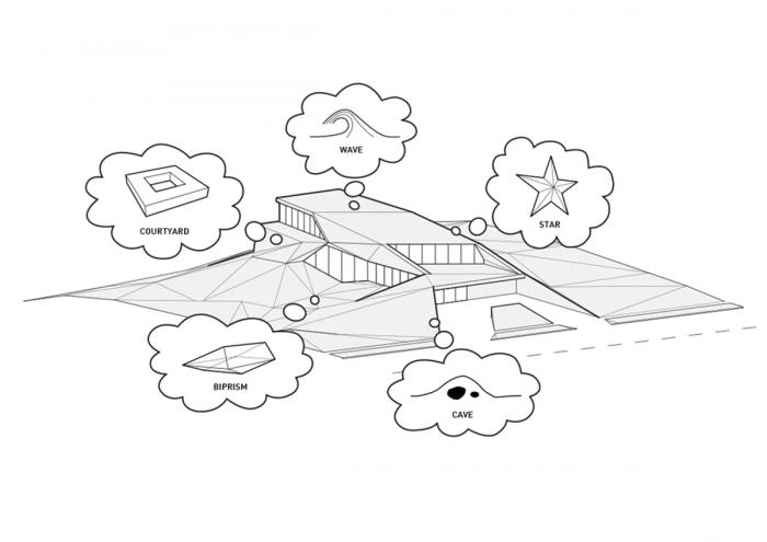 BIM建筑|美国西部荒漠中的“变形器”住宅 / OPA