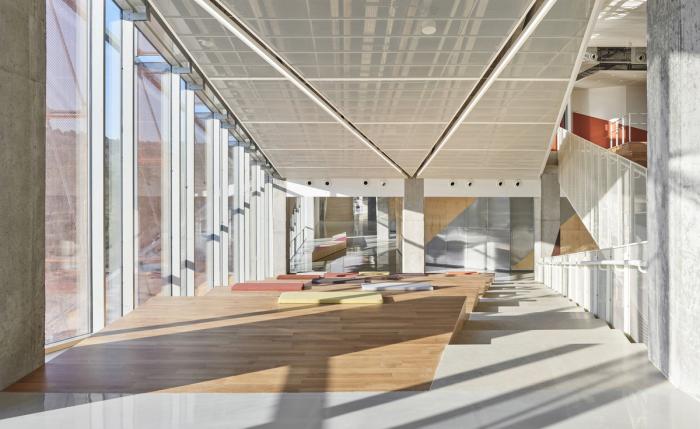 BIM建筑|沃兹耶因大学建筑与设计学院：“对角线”营造错动与平衡 / ARK-itecture