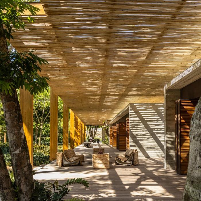 BIM建筑|巴西热带海岸上的“沙屋” / studio MK27