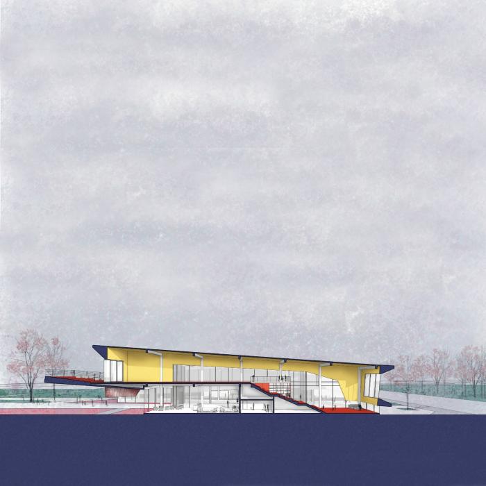 BIM建筑|一幅立体“至上主义”抽象画——西安绿地能源艺术中心 / 上海日清建筑设计