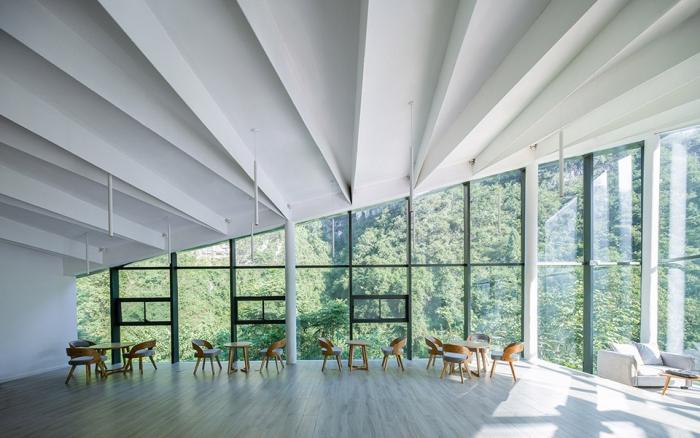 BIM建筑|809兵工厂遗址改造 - 崖顶茶吧 / 三文建筑