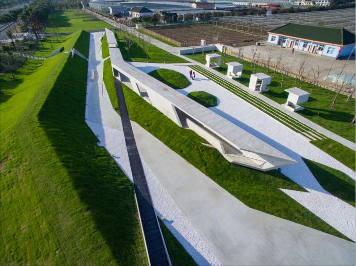 BIM建筑|上海景观游廊 / 德国珮帕施城市发展咨询 + 上海tf建筑事务所