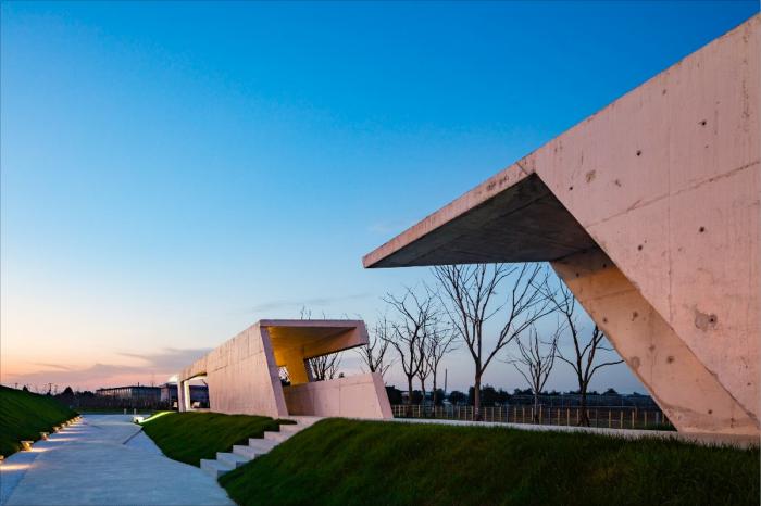 BIM建筑|上海景观游廊 / 德国珮帕施城市发展咨询 + 上海tf建筑事务所