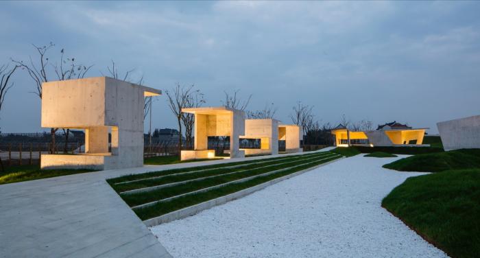 BIM建筑|上海景观游廊 / 德国珮帕施城市发展咨询 + 上海tf建筑事务所