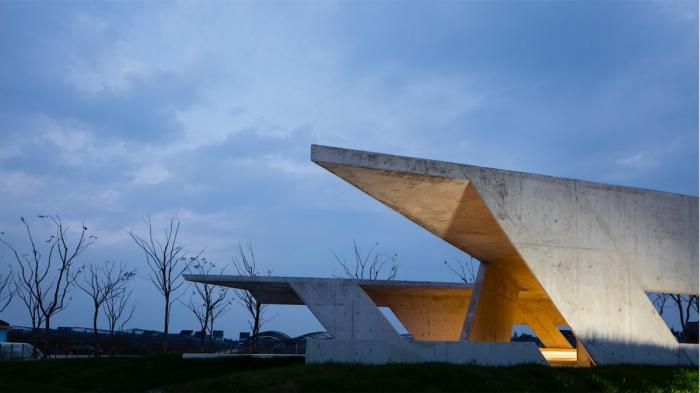 BIM建筑|上海景观游廊 / 德国珮帕施城市发展咨询 + 上海tf建筑事务所