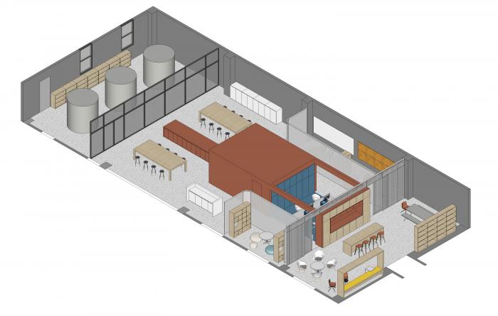BIM建筑|圣东尼创想空间 / 白鹭设计