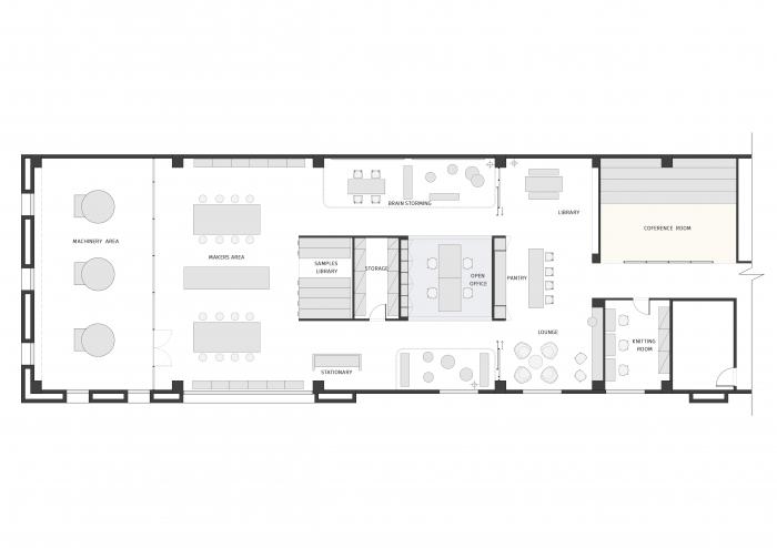 BIM建筑|圣东尼创想空间 / 白鹭设计