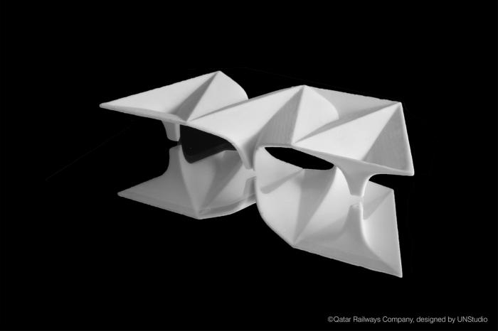 BIM建筑|卡塔尔无人驾驶地铁站 / UNStudio