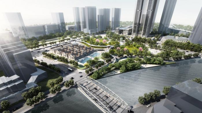 BIM建筑|揭秘华润置地 x 福斯特建筑事务所新作：以世界级设计重塑苏河湾