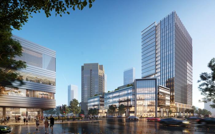 BIM建筑|揭秘华润置地 x 福斯特建筑事务所新作：以世界级设计重塑苏河湾