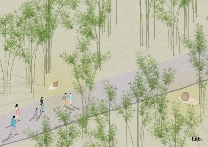 BIM建筑|竹林亭台楼阁 / 叙向建筑设计