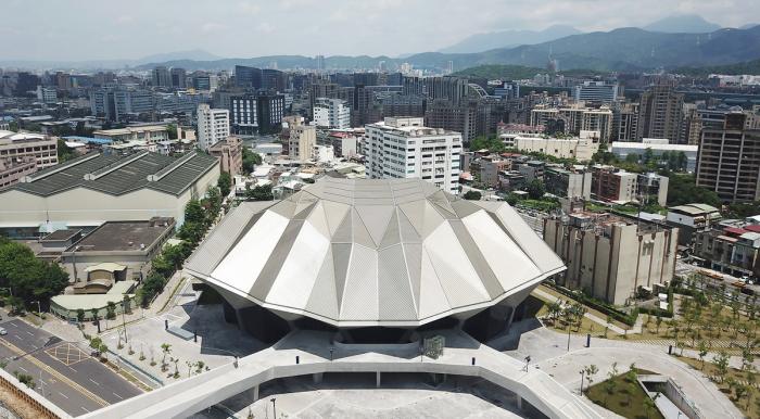 BIM建筑|灵感源于流动的晶体几何形状——台北音乐中心 / RUR Architecture DPC