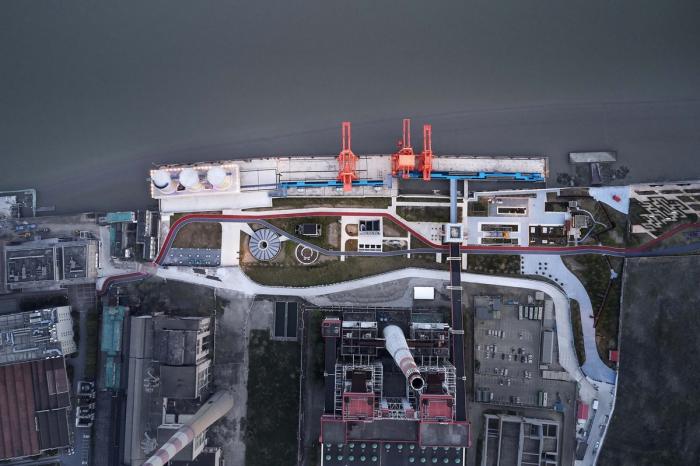 BIM建筑|上海杨树浦电厂遗迹公园 / 同济原作设计工作室