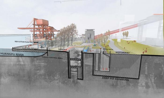 BIM建筑|上海杨树浦电厂遗迹公园 / 同济原作设计工作室