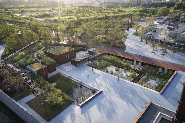 BIM建筑|上海杨树浦电厂遗迹公园 / 同济原作设计工作室