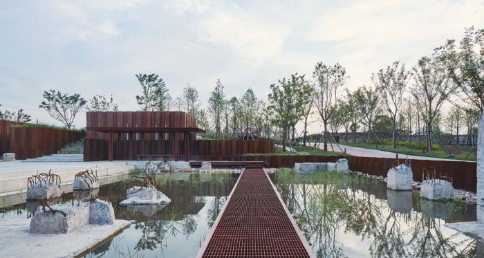 BIM建筑|上海杨树浦电厂遗迹公园 / 同济原作设计工作室