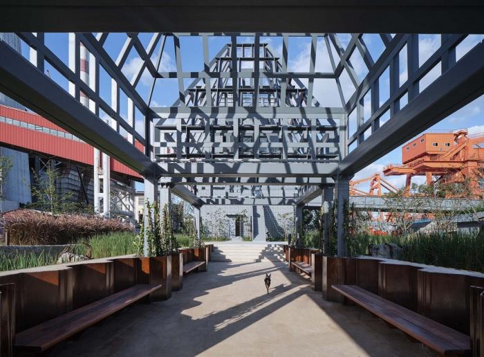 BIM建筑|上海杨树浦电厂遗迹公园 / 同济原作设计工作室