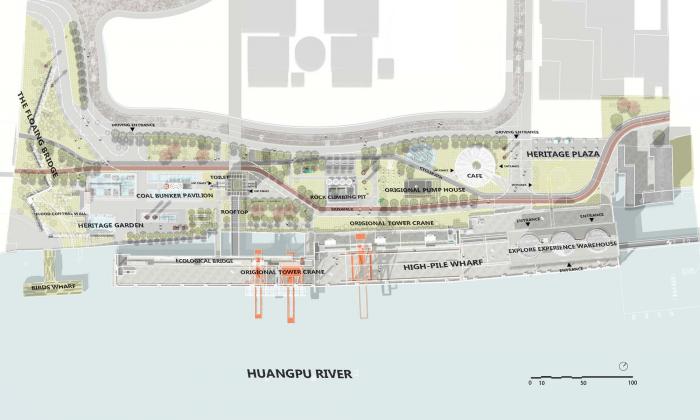 BIM建筑|上海杨树浦电厂遗迹公园 / 同济原作设计工作室