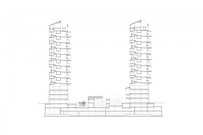 BIM建筑|“第三空间” / 李兴钢建筑工作室