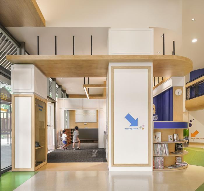 BIM建筑|卓英国际幼儿学院 / VMDPE圆道设计