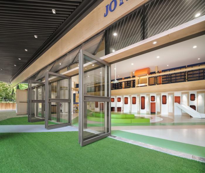 BIM建筑|卓英国际幼儿学院 / VMDPE圆道设计