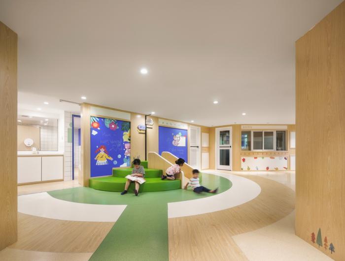 BIM建筑|卓英国际幼儿学院 / VMDPE圆道设计