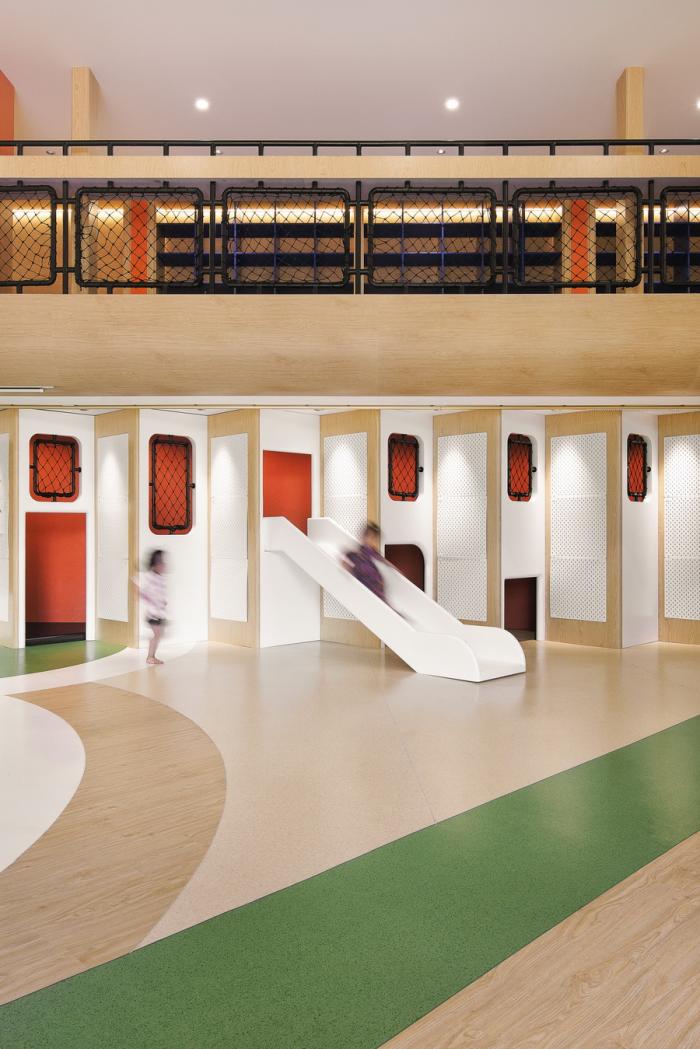 BIM建筑|卓英国际幼儿学院 / VMDPE圆道设计