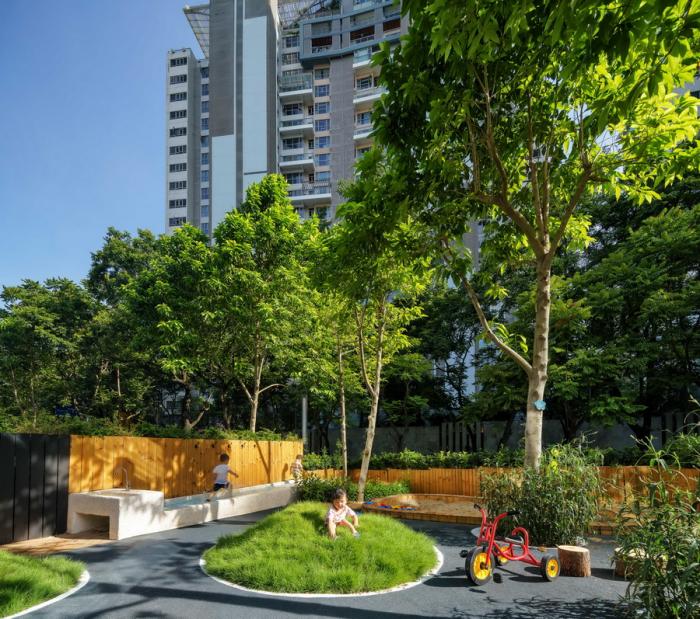 BIM建筑|卓英国际幼儿学院 / VMDPE圆道设计