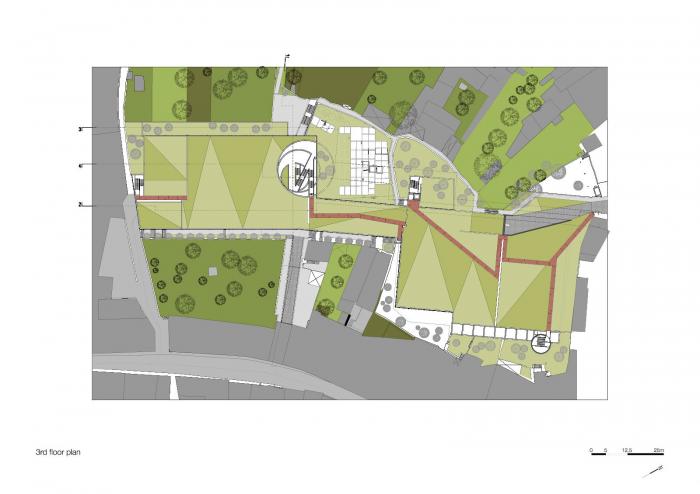 BIM建筑|旋转的地下“陀螺”：汽车公园“Caldeiroa” / Pitagoras Group