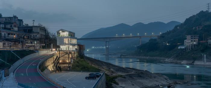 BIM建筑|陵江驿渡 · 三胜车渡服务站 / 悦集建筑设计事务所