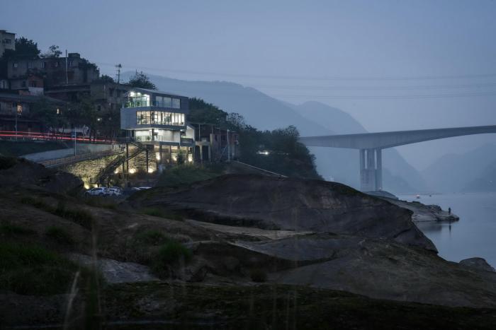 BIM建筑|陵江驿渡 · 三胜车渡服务站 / 悦集建筑设计事务所