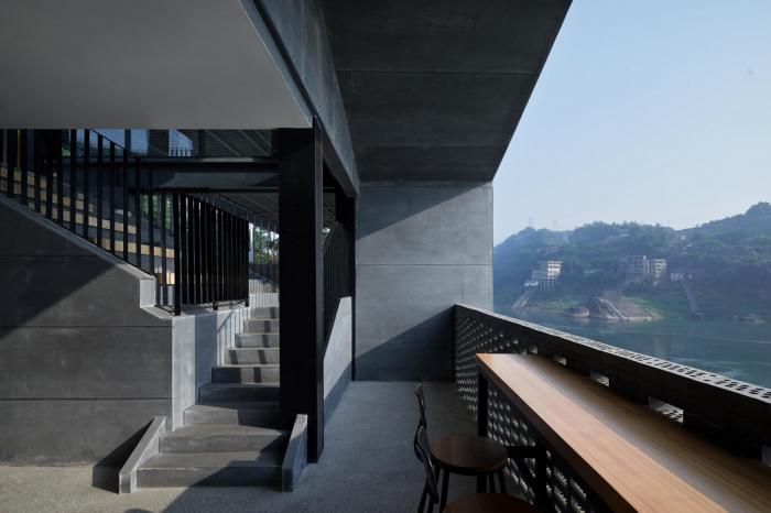 BIM建筑|陵江驿渡 · 三胜车渡服务站 / 悦集建筑设计事务所